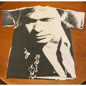 Vintage John Mellencamp Whenever We Wanted All Over Print T Shirt 1992 Large